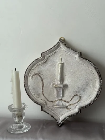 دیوارکوب شمع فرانسوی(اماده ارسال)